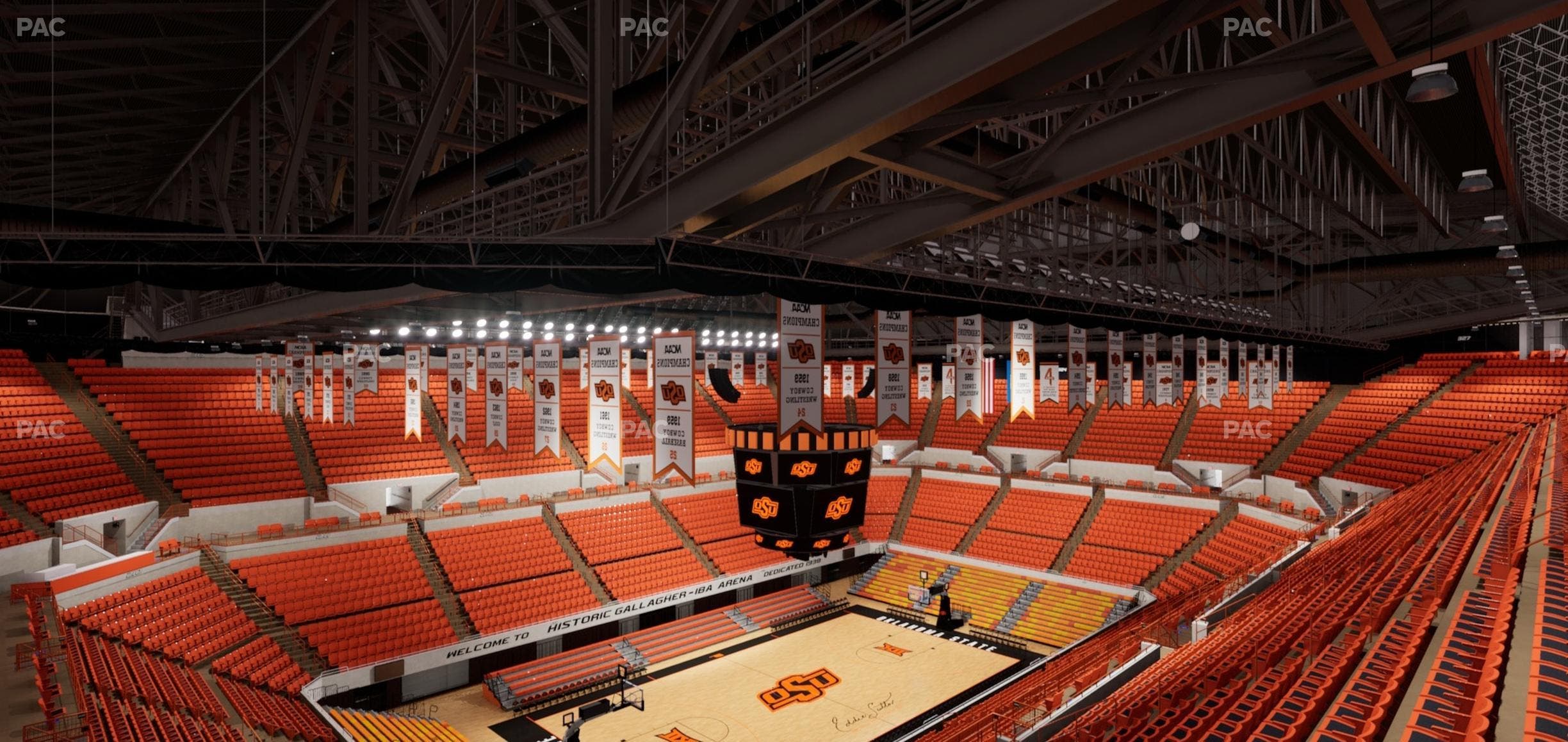 Gallagher-Iba Arena - Section 307 Seat View