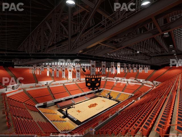 Gallagher-Iba Arena - Section 307 Seat View