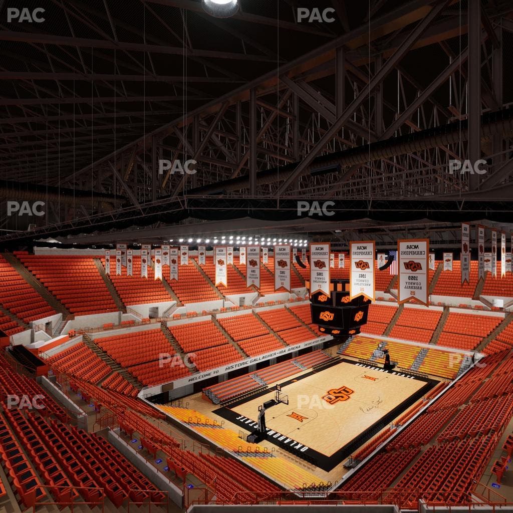 Gallagher-Iba Arena - Section 308 Seat View