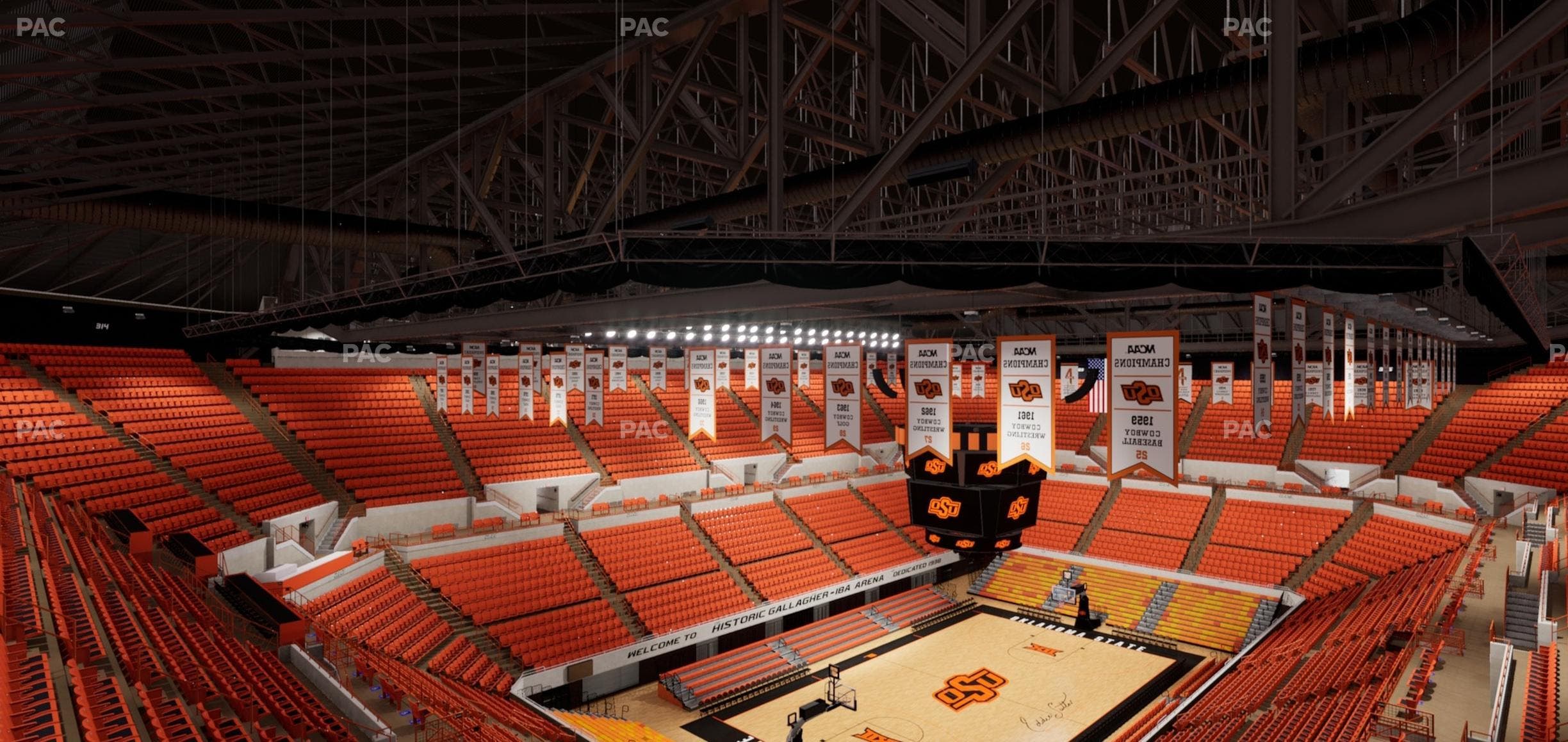 Gallagher-Iba Arena - Section 308 Seat View