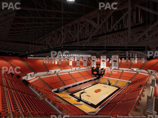 Gallagher-Iba Arena - Section 308 Seat View
