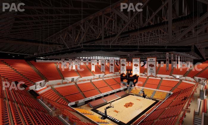 Gallagher-Iba Arena - Section 308 Seat View