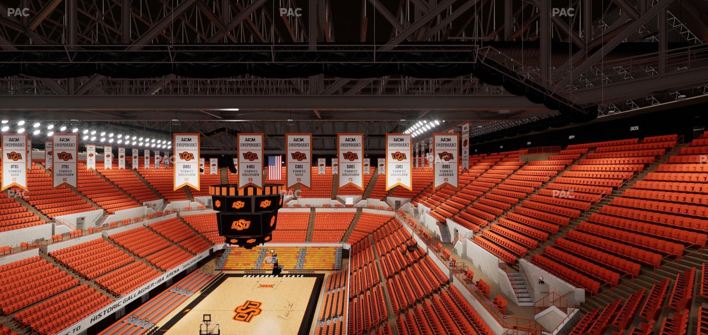 Gallagher-Iba Arena - Section 309 Seat View