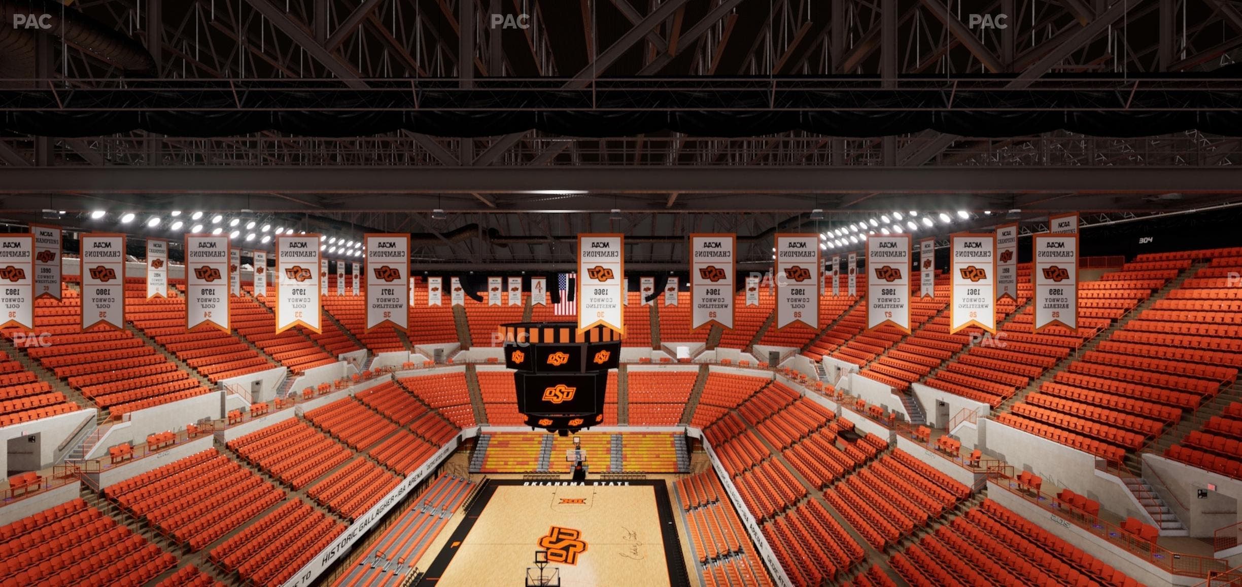 Gallagher-Iba Arena - Section 310 Seat View