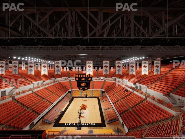 Gallagher-Iba Arena - Section 310 Seat View