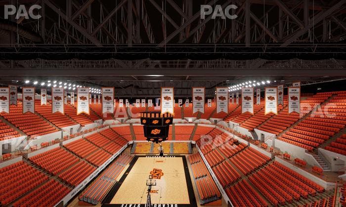 Gallagher-Iba Arena - Section 310 Seat View