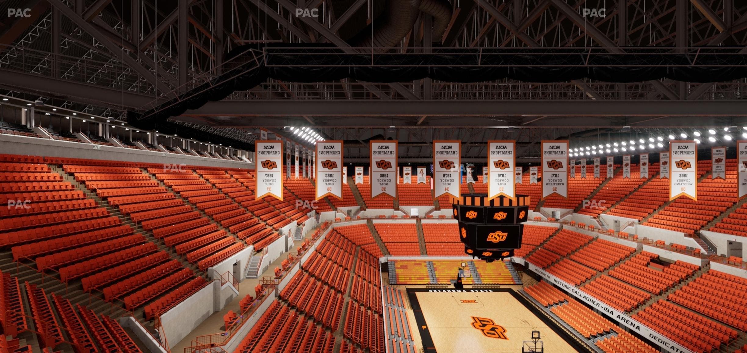 Gallagher-Iba Arena - Section 312 Seat View