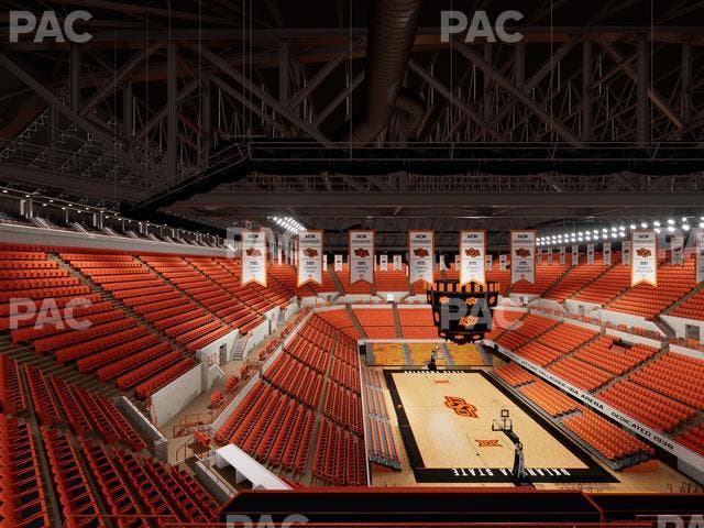 Gallagher-Iba Arena - Section 312 Seat View