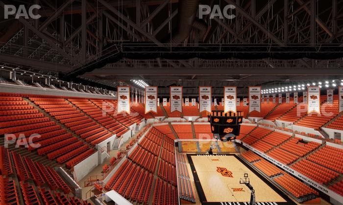 Gallagher-Iba Arena - Section 312 Seat View