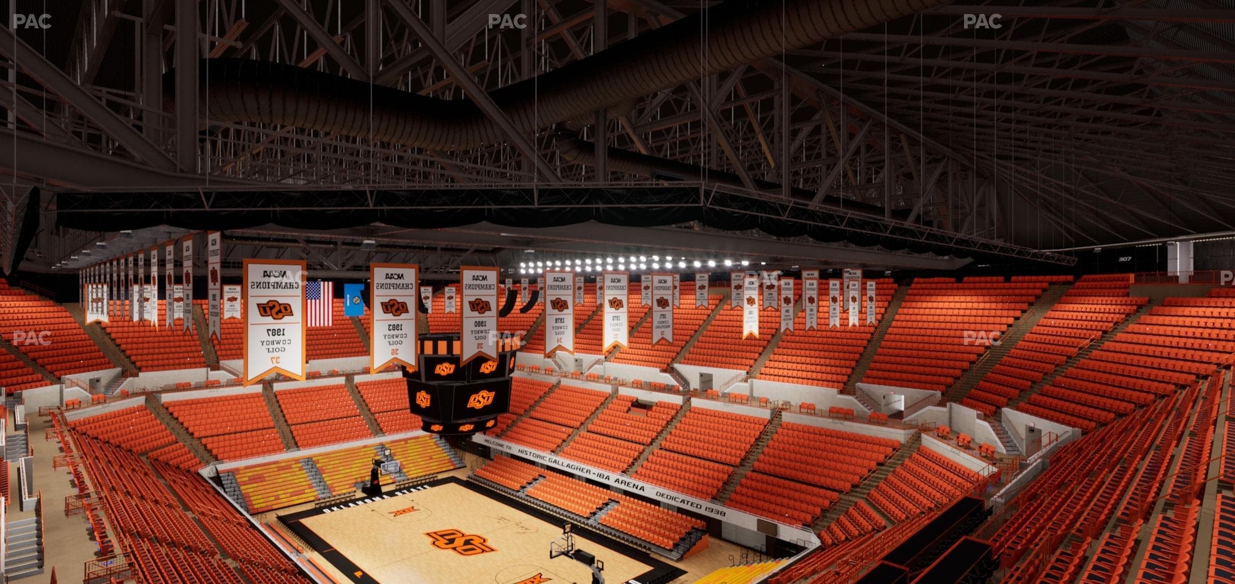 Gallagher-Iba Arena - Section 313 Seat View
