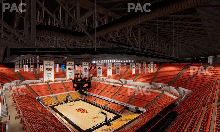 Gallagher-Iba Arena - Section 313 Seat View