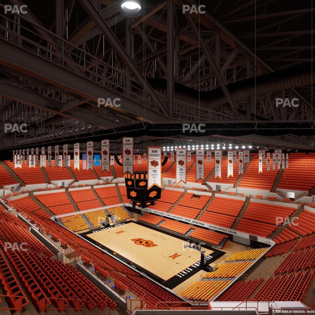 Gallagher-Iba Arena - Section 314 Seat View