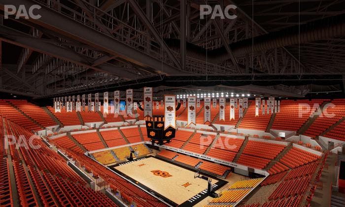 Gallagher-Iba Arena - Section 314 Seat View