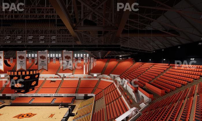 Gallagher-Iba Arena - Section 315 Seat View