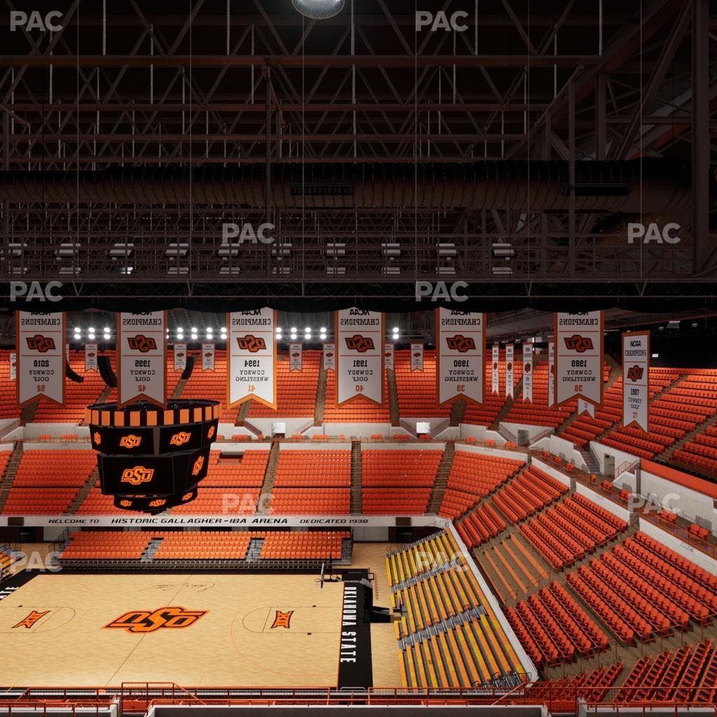 Gallagher-Iba Arena - Section 316 Seat View