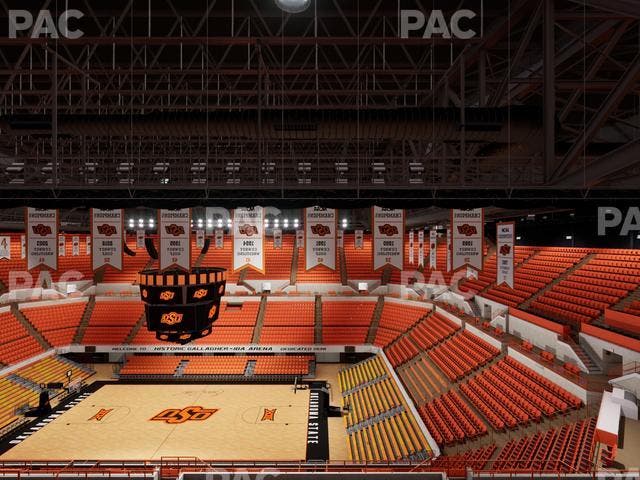 Gallagher-Iba Arena - Section 316 Seat View