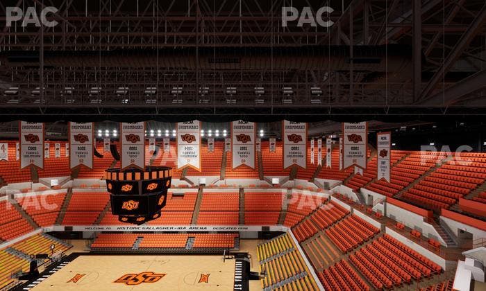 Gallagher-Iba Arena - Section 316 Seat View