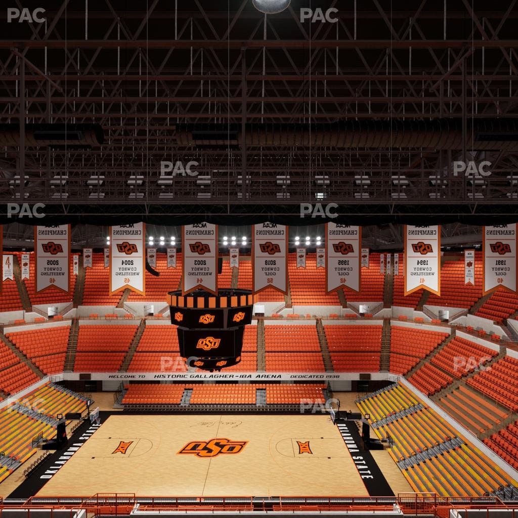 Gallagher-Iba Arena - Section 317 Seat View