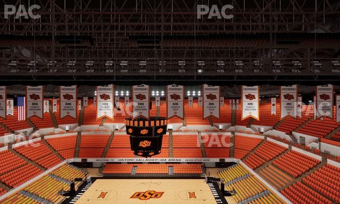Gallagher-Iba Arena - Section 317 Seat View
