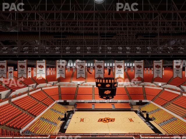 Gallagher-Iba Arena - Section 318 Seat View