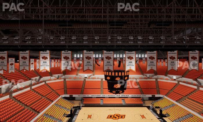 Gallagher-Iba Arena - Section 318 Seat View