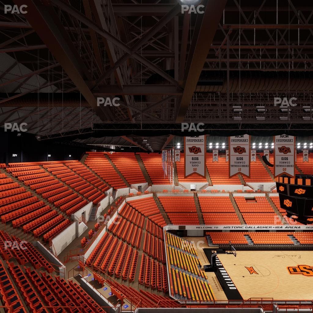 Gallagher-Iba Arena - Section 320 Seat View