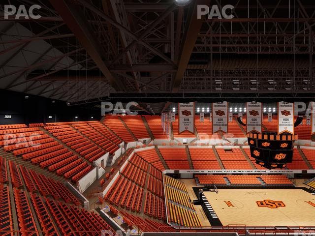 Gallagher-Iba Arena - Section 320 Seat View
