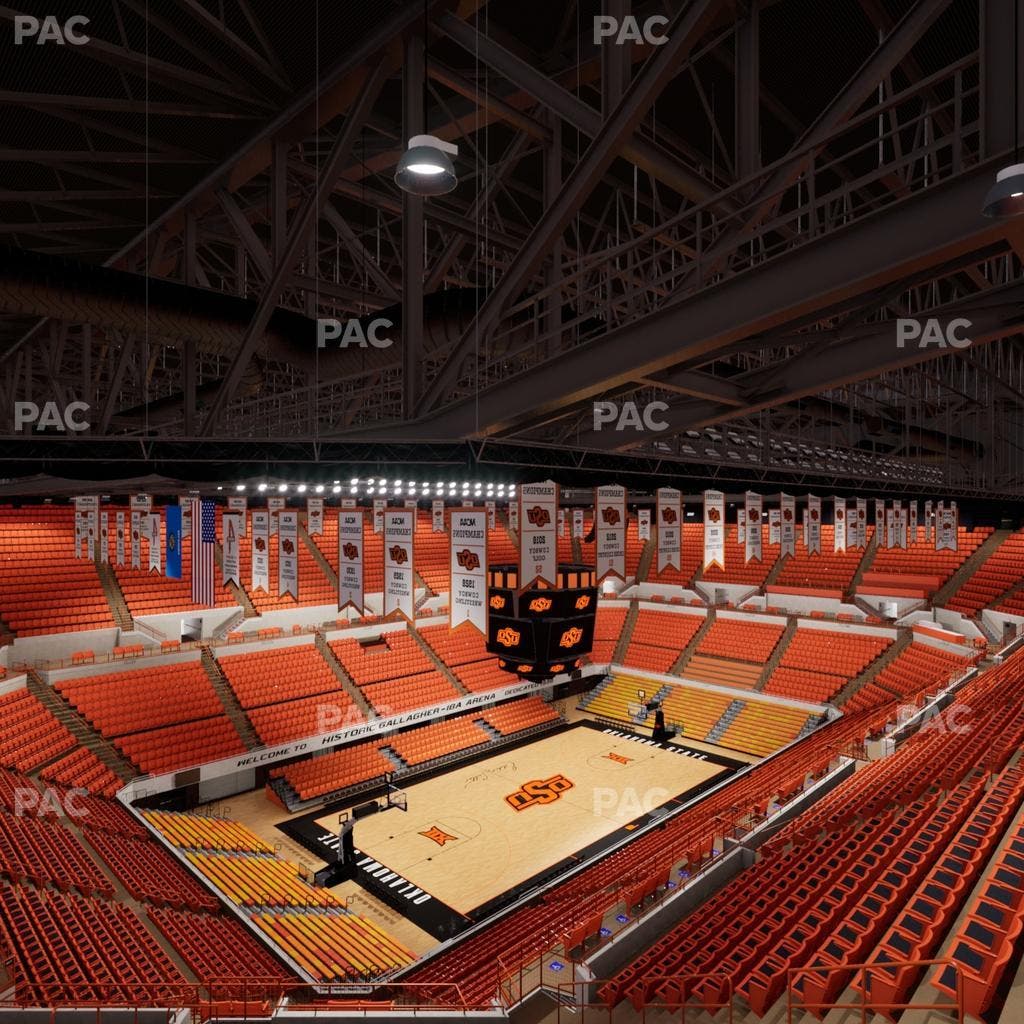 Gallagher-Iba Arena - Section 321 Seat View