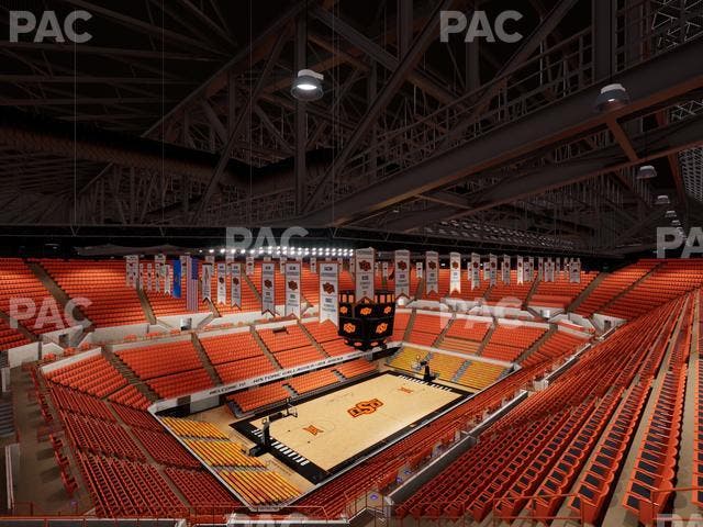 Gallagher-Iba Arena - Section 321 Seat View