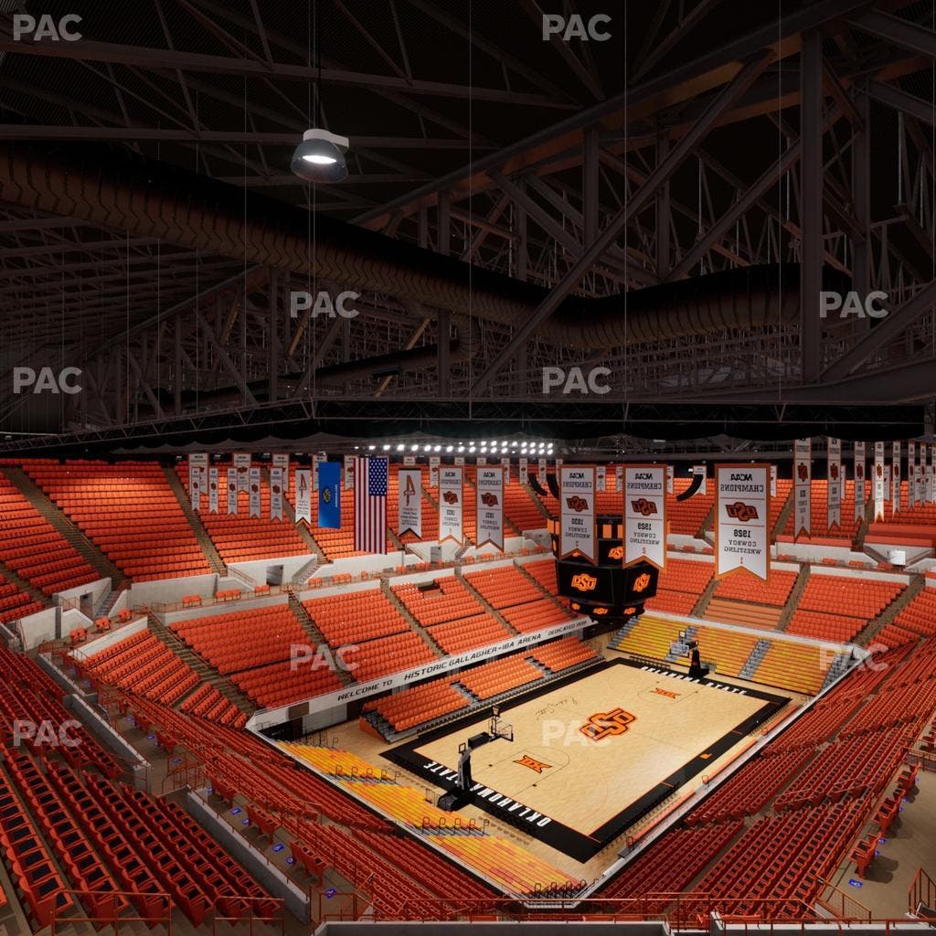 Gallagher-Iba Arena - Section 322 Seat View