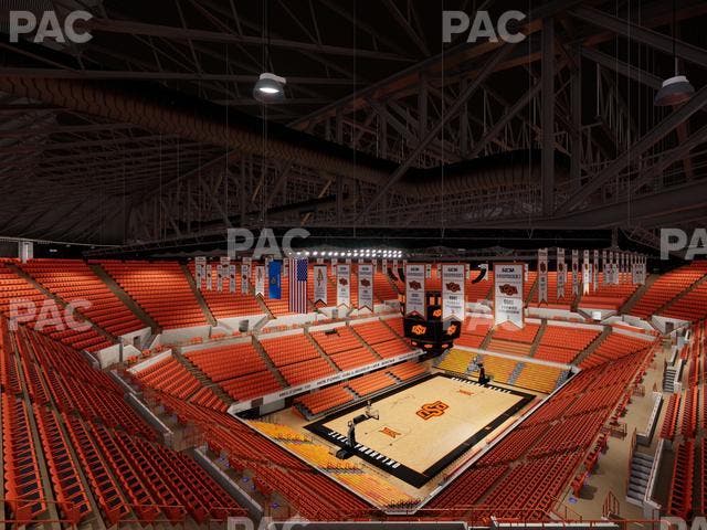 Gallagher-Iba Arena - Section 322 Seat View