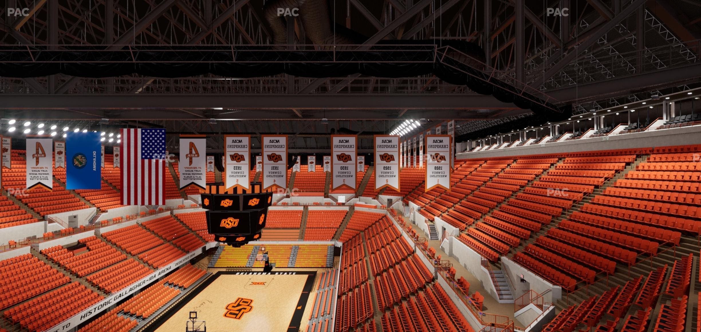 Gallagher-Iba Arena - Section 323 Seat View