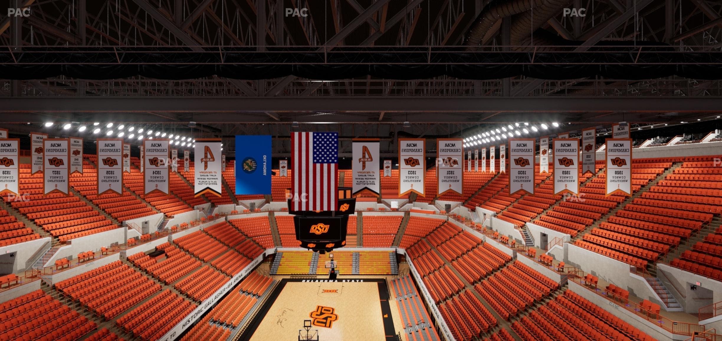 Gallagher-Iba Arena - Section 324 Seat View