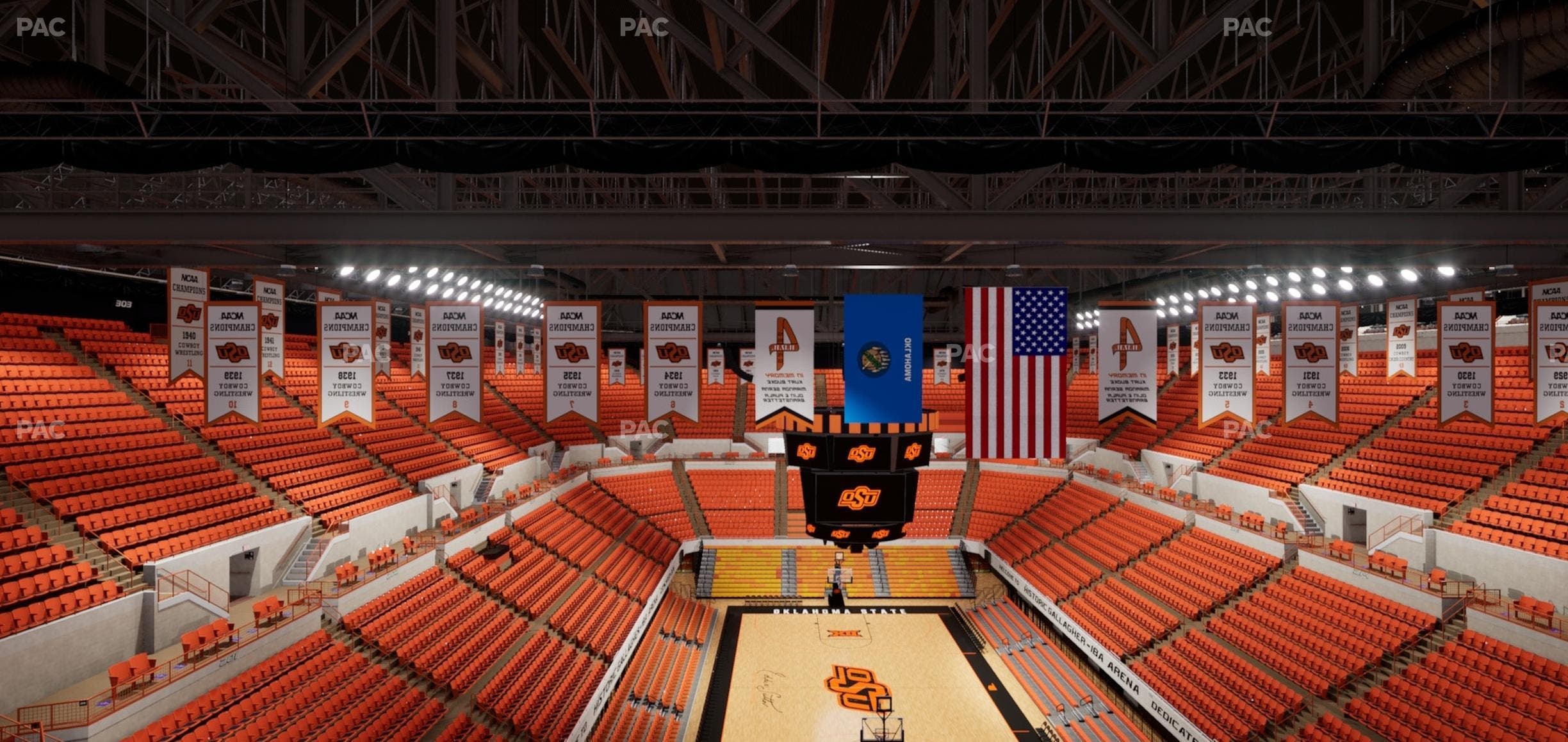 Gallagher-Iba Arena - Section 325 Seat View