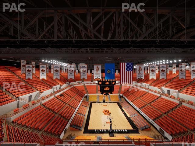 Gallagher-Iba Arena - Section 325 Seat View