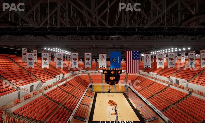 Gallagher-Iba Arena - Section 325 Seat View