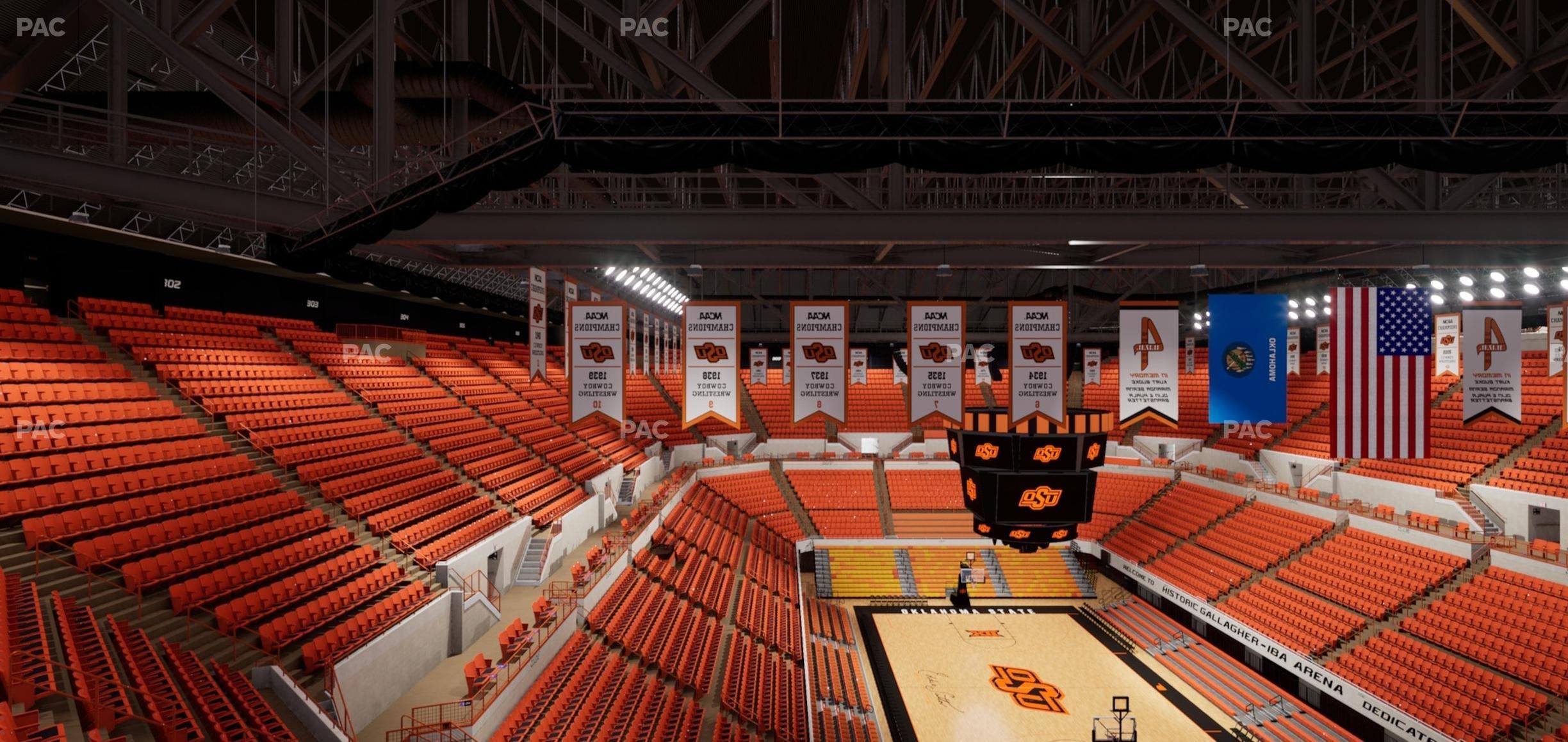 Gallagher-Iba Arena - Section 326 Seat View