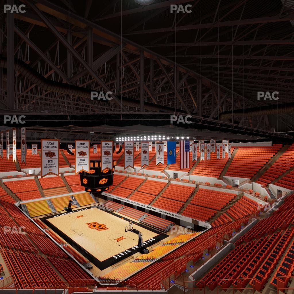 Gallagher-Iba Arena - Section 327 Seat View