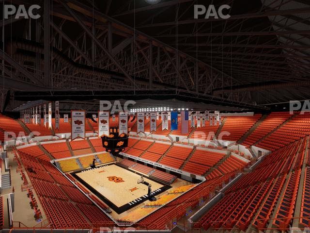 Gallagher-Iba Arena - Section 327 Seat View