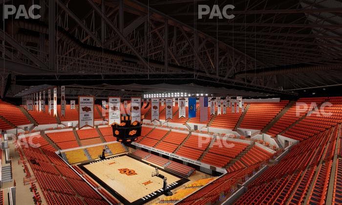 Gallagher-Iba Arena - Section 327 Seat View