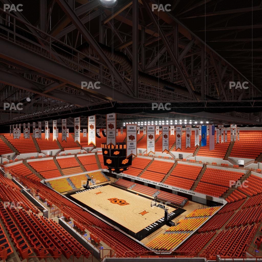 Gallagher-Iba Arena - Section 328 Seat View