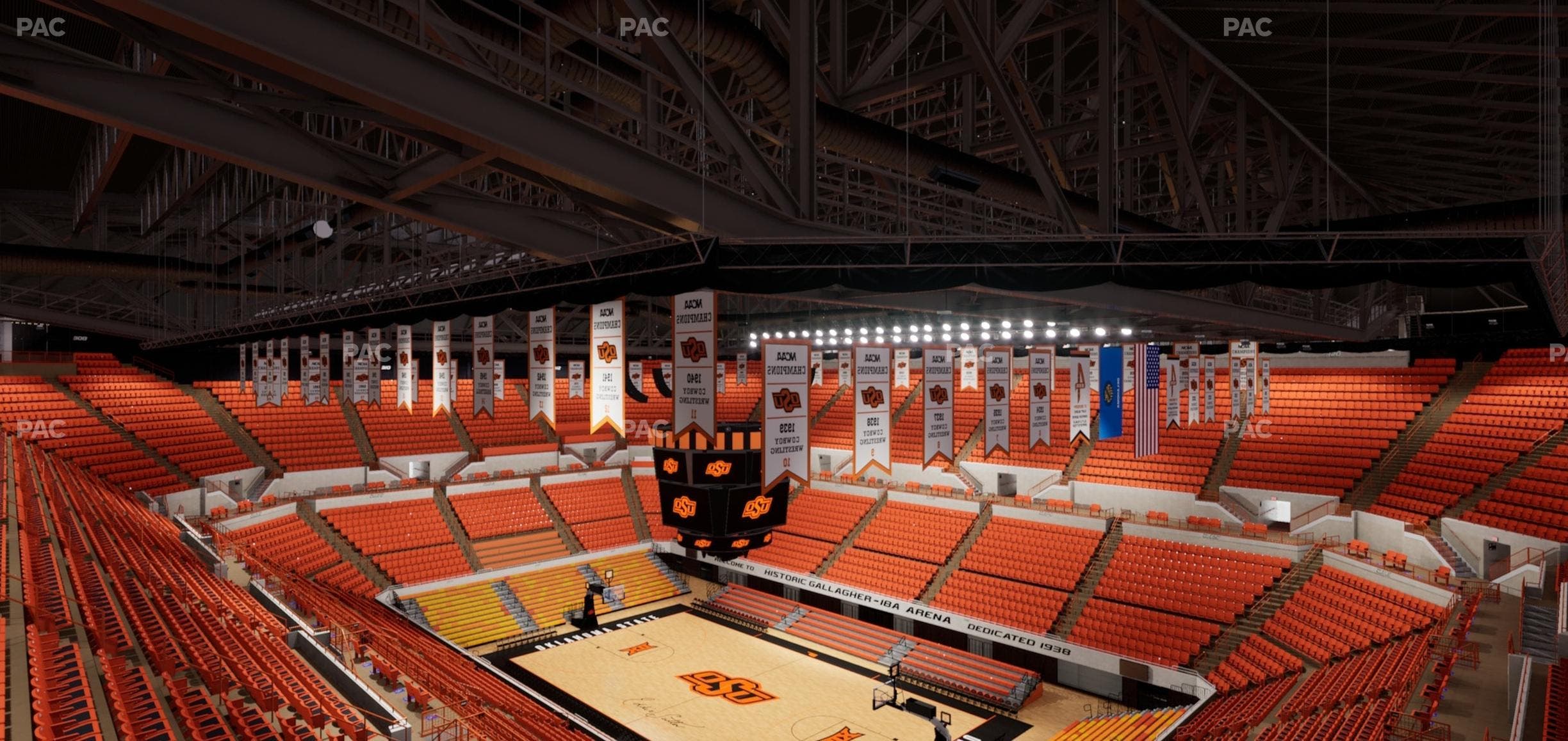 Gallagher-Iba Arena - Section 328 Seat View