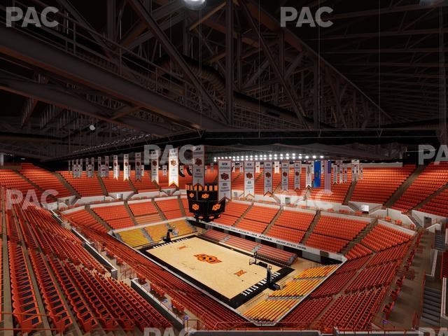 Gallagher-Iba Arena - Section 328 Seat View