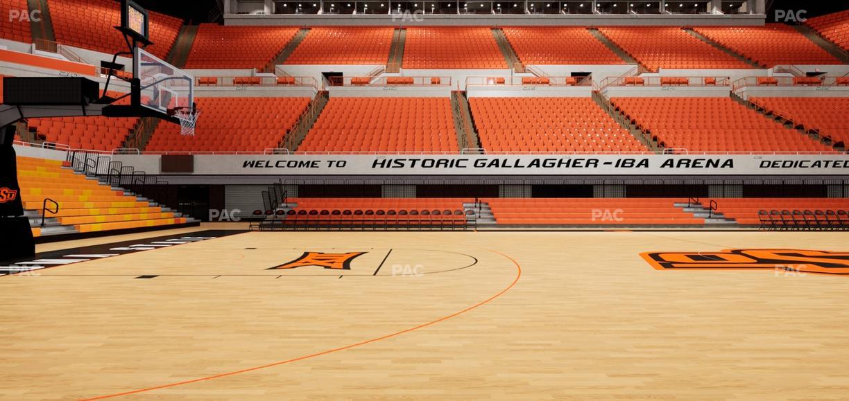 Gallagher-Iba Arena - Section Floor 1 Seat View