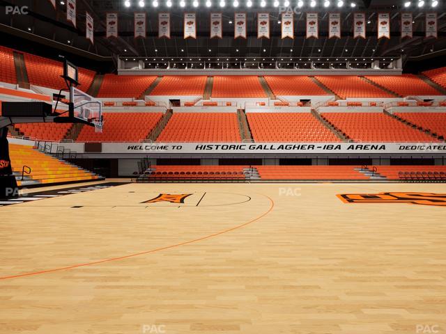 Gallagher-Iba Arena - Section Floor 1 Seat View