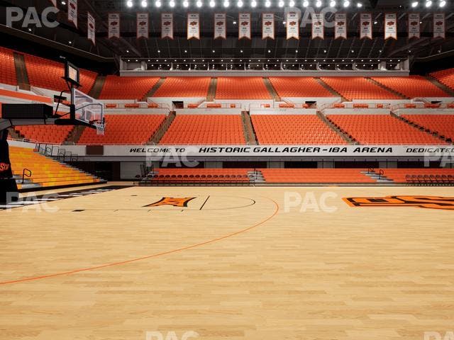Gallagher-Iba Arena - Section Floor 1 Seat View