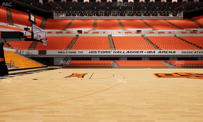 Gallagher-Iba Arena - Section Floor 1 Seat View