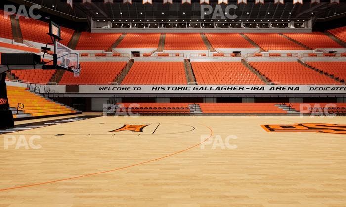 Gallagher-Iba Arena - Section Floor 1 Seat View