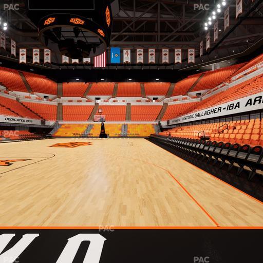 Gallagher-Iba Arena - Section Floor 2 Seat View