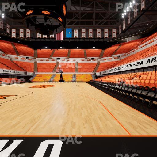 Gallagher-Iba Arena - Section Floor 2 Seat View